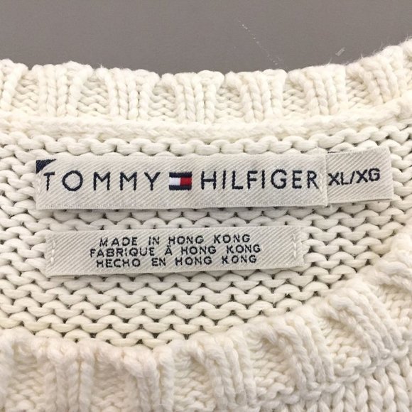 Tommy Hilfiger Mens Flag Sweater Size XL - Picture 7 of 8